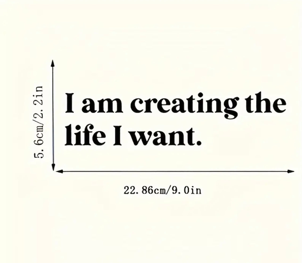Create - Affirmations Sticker