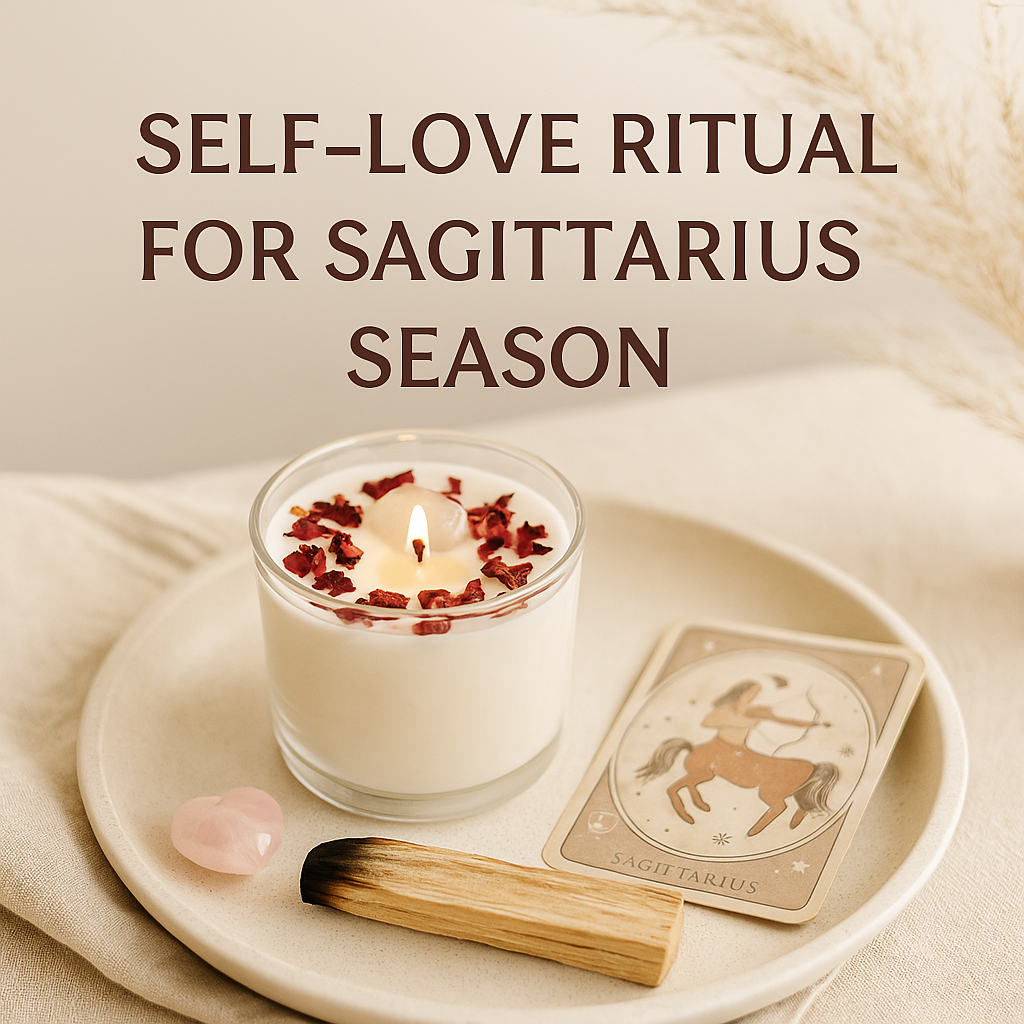 Selflove Ritual für die Schütze-Zeit – Expansion, Vertrauen & die Rückkehr zu dir