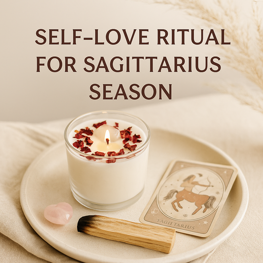 Selflove Ritual für die Schütze-Zeit – Expansion, Vertrauen & die Rückkehr zu dir