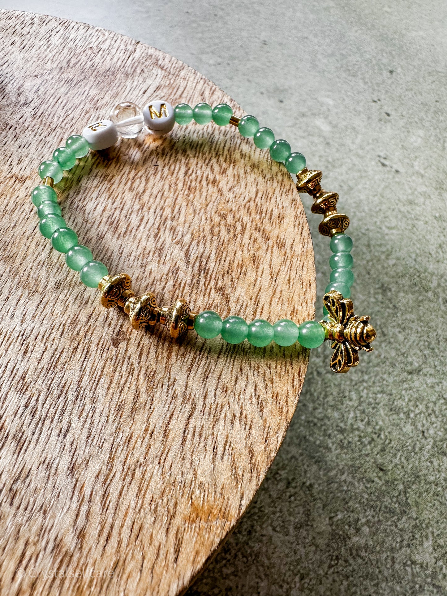 Aventurin Armband personalisierbar