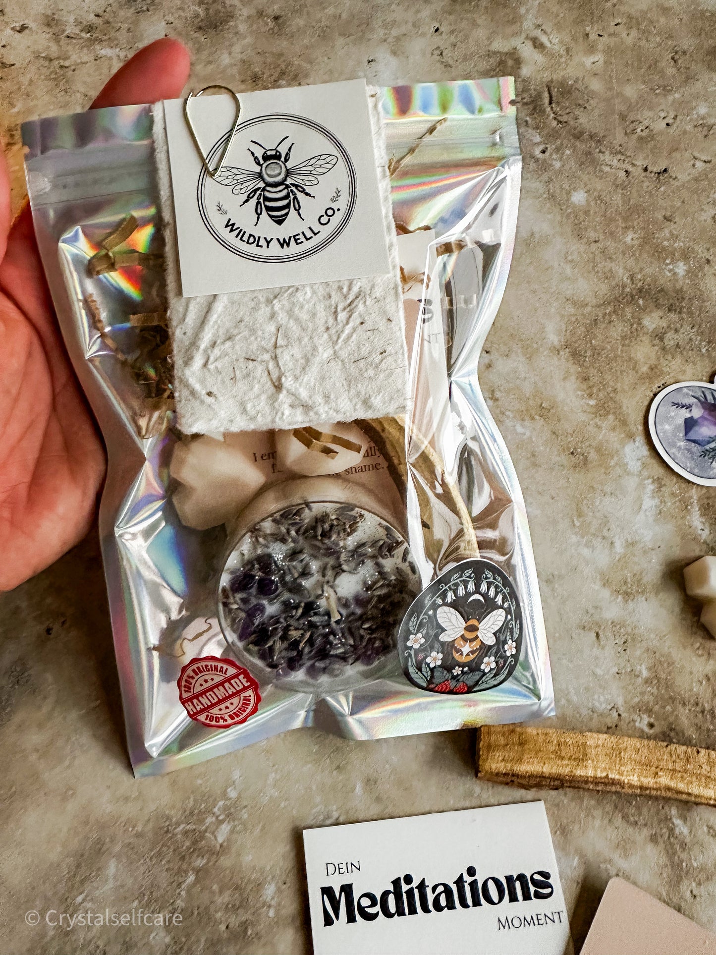 Goddess Ritual Kit Meditation | Amethyst, Lavendel und innere Ruhe