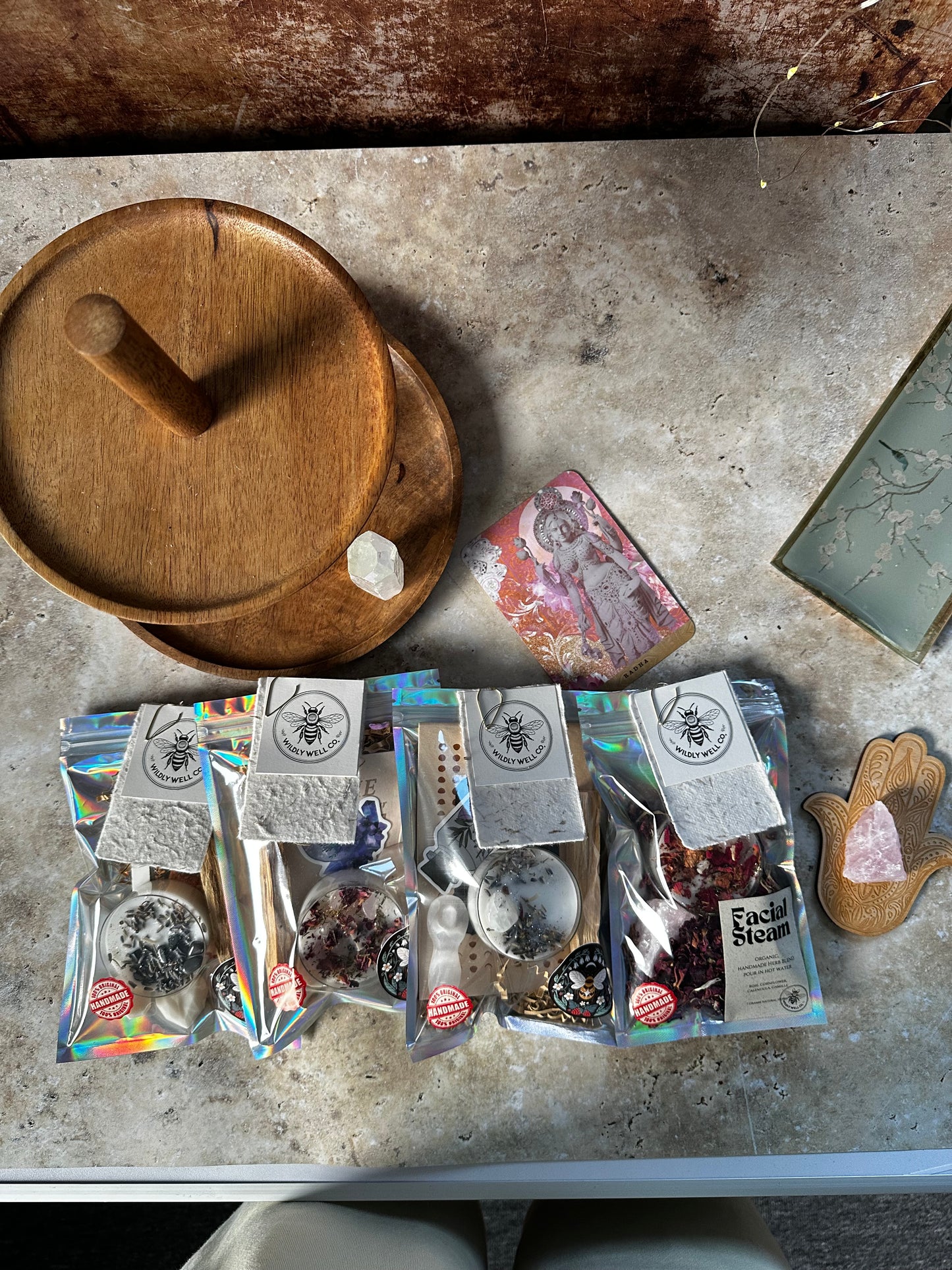 Goddess Ritual Kit Meditation | Amethyst, Lavendel und innere Ruhe