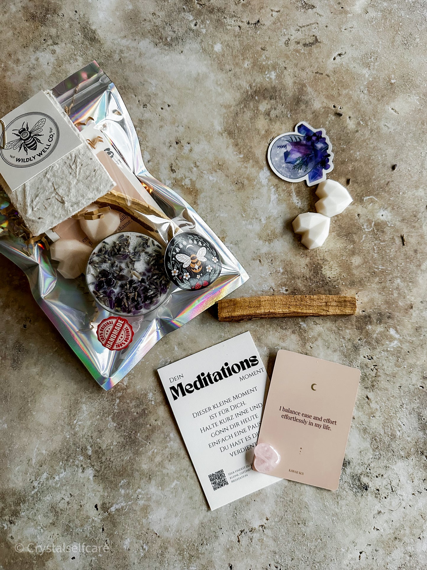 Goddess Ritual Kit Meditation | Amethyst, Lavendel und innere Ruhe