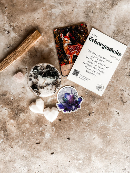 Goddess Ritual Kit Geborgenheit Erdung | Hämatit, Lavendel und innere Stabilität